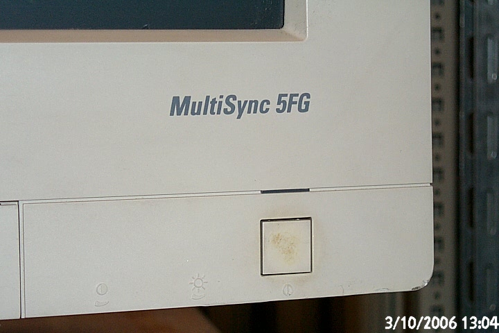 nec multisync 5fg